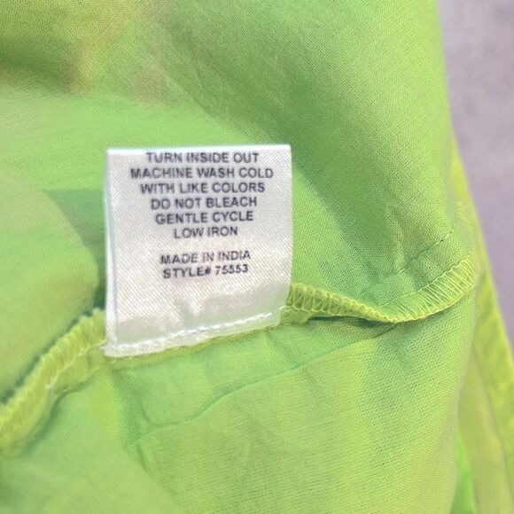 Uncle Frank floral cotton shift dress w/ embroidery - Picture 7 of 7